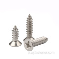 Din7982 Paslanmaz Çelik 316 Çapraz Alıştısı Countersunk Kafa Vidaları